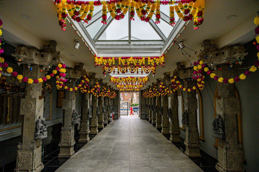 the hindu temple in flushing